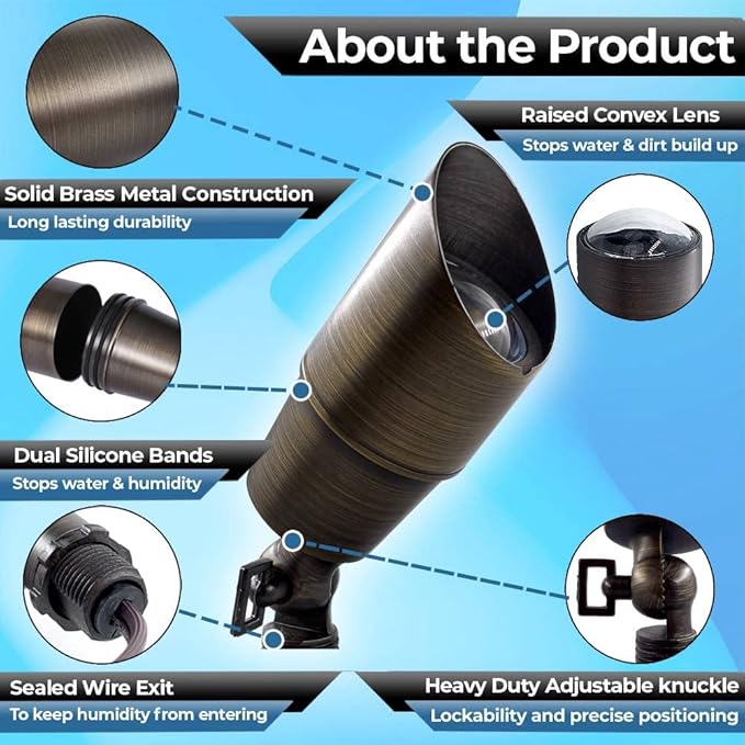 LED Spot Lights Outdoor Landscape Lighting 107 - Image 2
