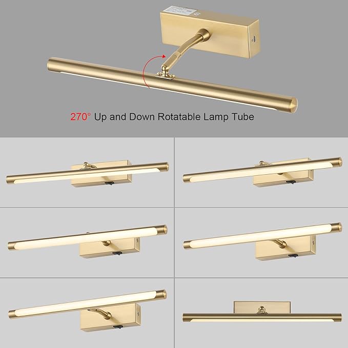 Picture Light for Wall Battery Operated, 9000mAh Wireless Wall Light for Display - Image 6