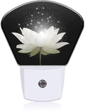 Magic White Lotus Flower Night Light by Uiaoiais