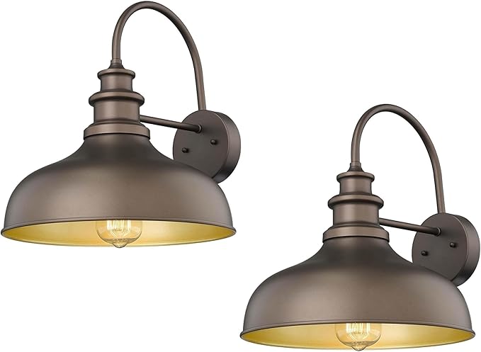 Bestshared Outdoor Barn Light, Outdoor Wall Sconce, Farmhouse Porch Wall lamp by bestshared