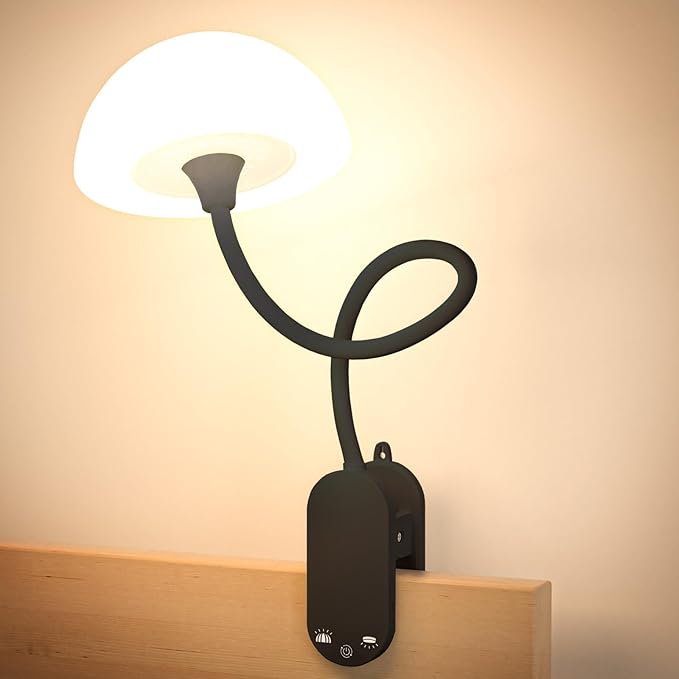 Cordless Clip On Lamp, Touch Control Desk Lamp by Unknown