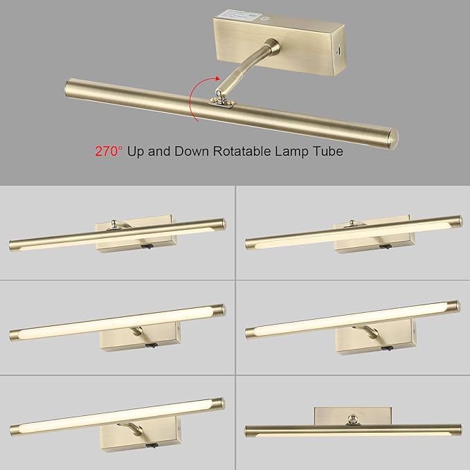 Picture Light for Wall Battery Operated, 9000mAh Wireless Wall Light for Display - Image 7