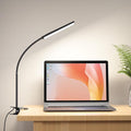 RAOYI LED Desk Lamp, 5W USB Clip on Light Eye-Caring Reading Clamp Table Lamp by RAOYI