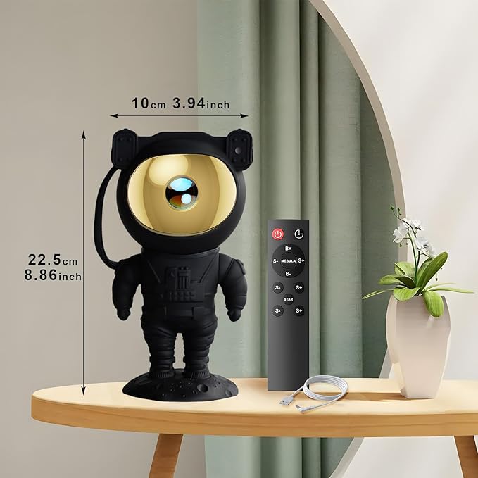 Astronaut Star Projector Galaxy Light, 360° Space Man Buddy Projector Sky LED - Image 6