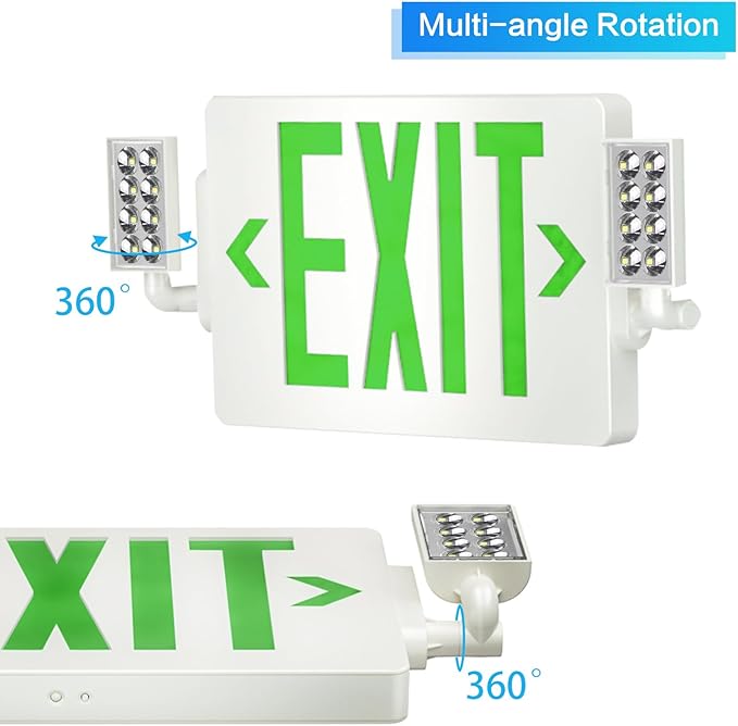Spectsun 1 Pack Exit Signs - Image 6