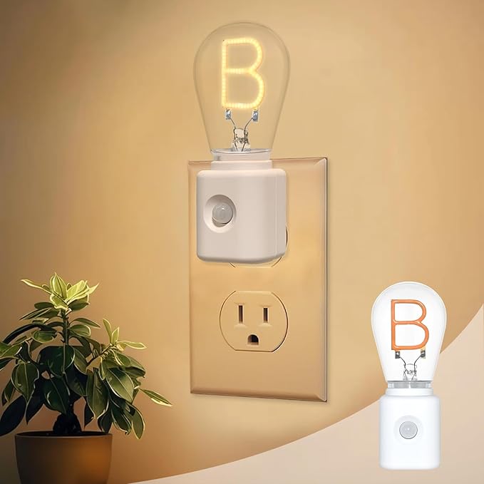LED Night Lights Plug into Wall, Dimmable Night Light by LUMILECT