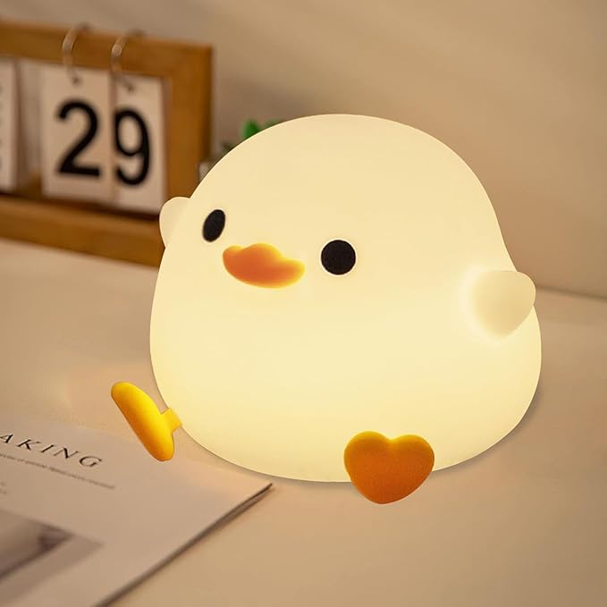 DREAMING MY DREAM Cute Duck Lamp, Do Do Duck Night Light, Silicone Squishy by Unknown