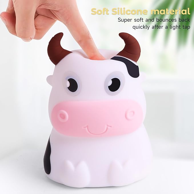 AVEKI Night Light for Kids, Portable Tap Control Rechargeable Nightlight Lamp - Image 8