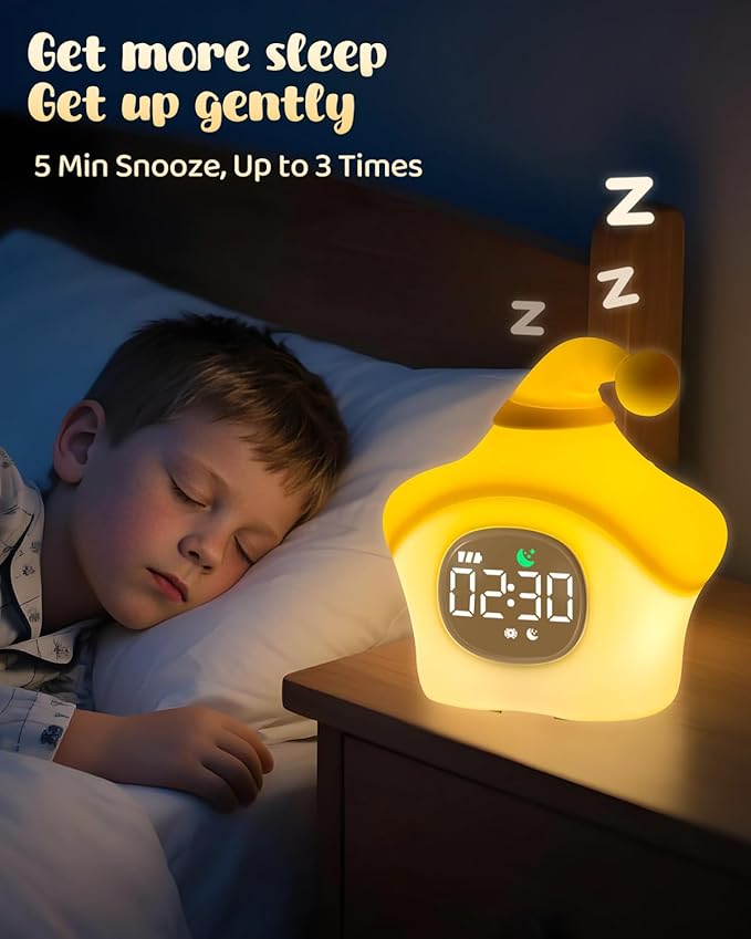 Star Alarm Clock with Night Light - Image 8