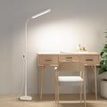White LED Reading Floor Lamp, Bright 12W Dimmable Standing Light, Adjustable by dujunlinghang
