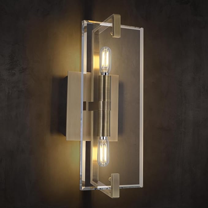 Crystal Vanity Wall Sconces Lights by ZHTIECHUI