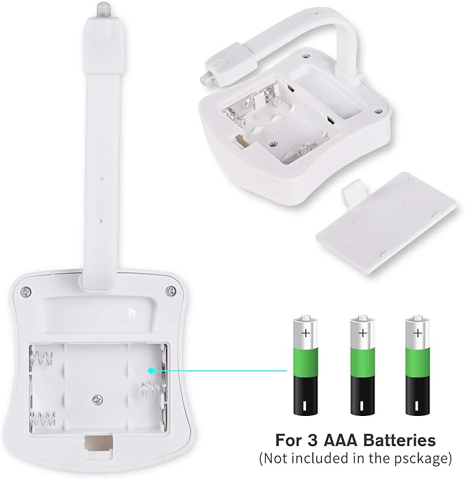 Toilet Night Light, Toilet Bowl Light, Motion Sensor Activated LED Night Light - Image 6