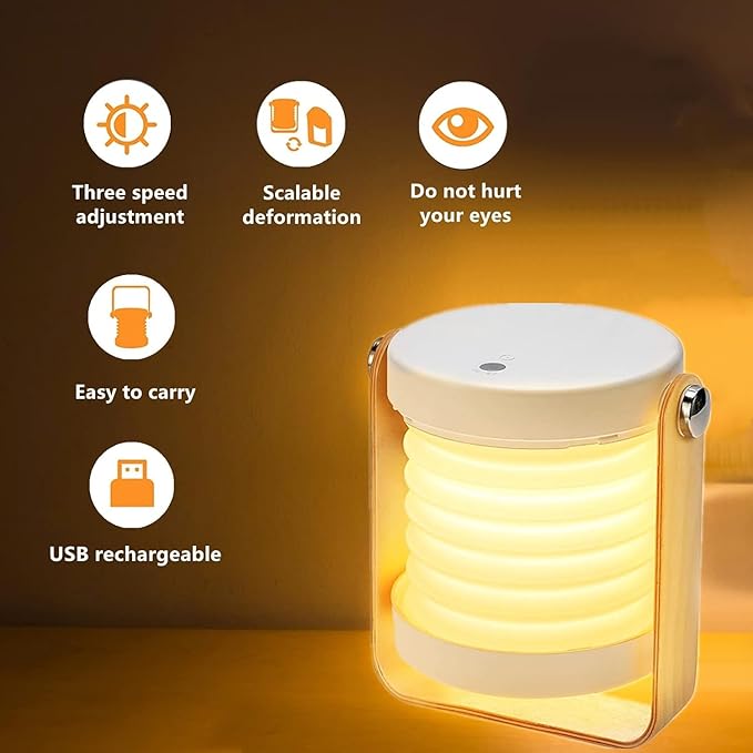 Versatile Night Light & Nursery Lamp | Creative LED Desk Light - Image 3