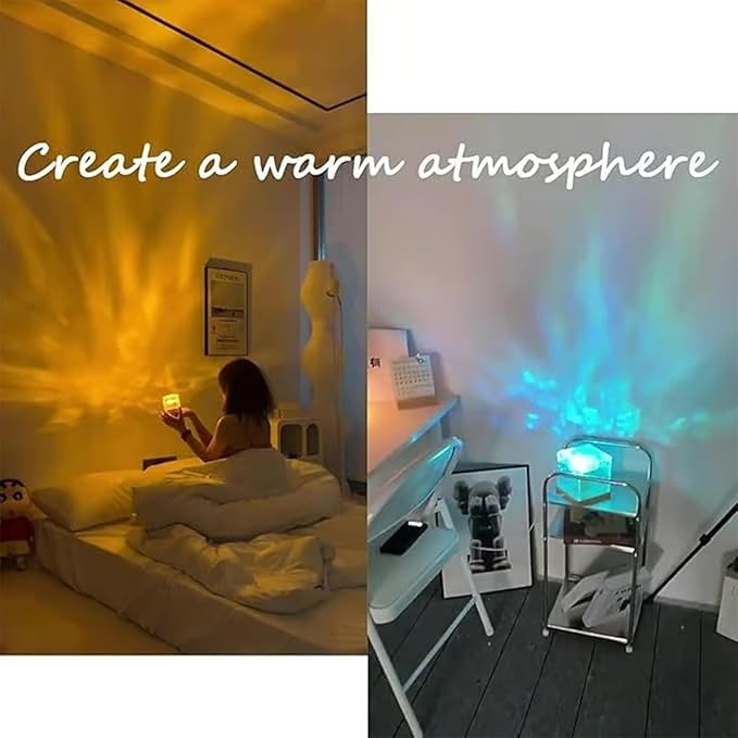 Magical Northern Lights Cube, Aurora Night Light Projector, Northern Lights Lamp - Image 4
