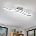 EDISLIVE Modern Dimmable LED Ceiling Light Curved 3 Light 22.5 in Minimalist by EDISLIVE