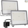 Ceena 120W Plug in LED Flood Lights Outdoor, 12000lm Super Bright LED Work Light by Ceena