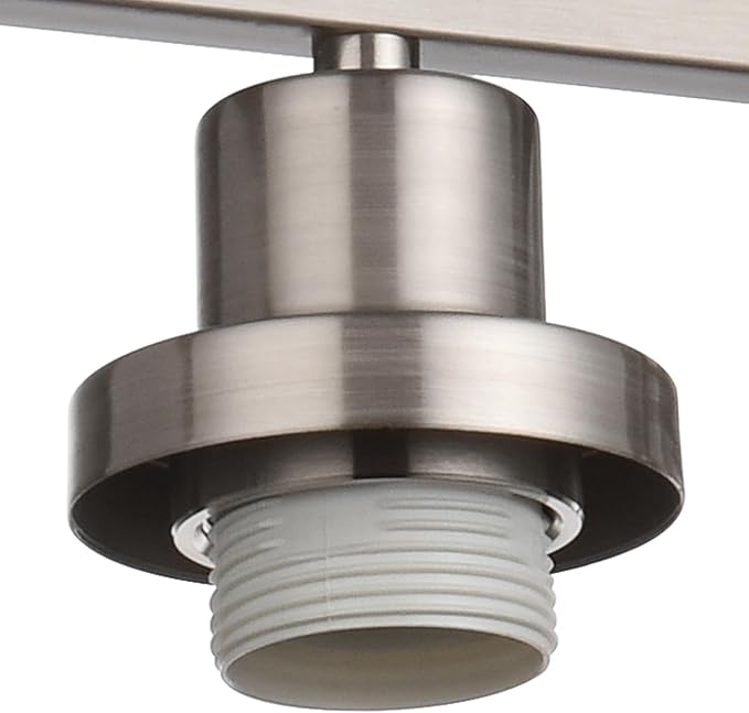 MELUCEE 5-Light Bathroom Vanity Light Brushed Nickel Wall Sconce Modern Light - Image 6
