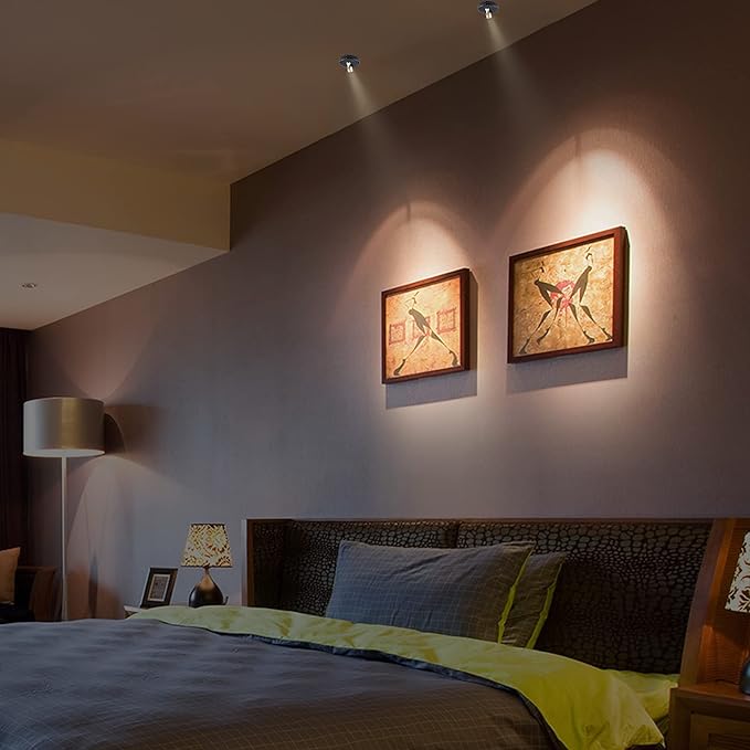 Spotlight Battery Operated, Wireless LED Puck Light, Dimmable Accent Spot Light - Image 3