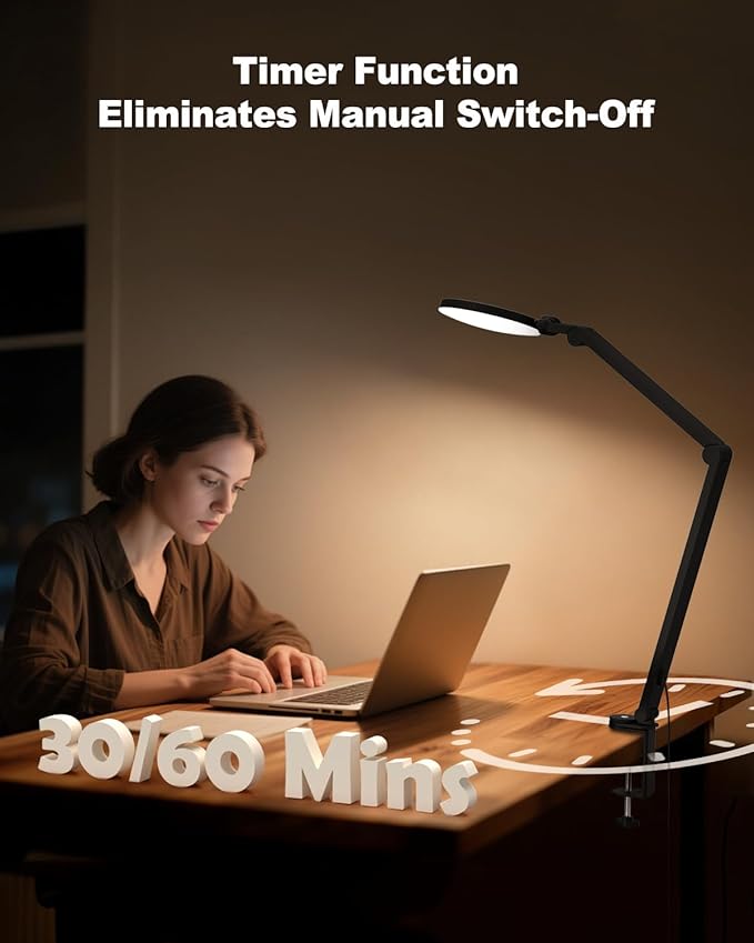 Desk Lamp, ZAPLIT 10W LED Desk Light - Image 6