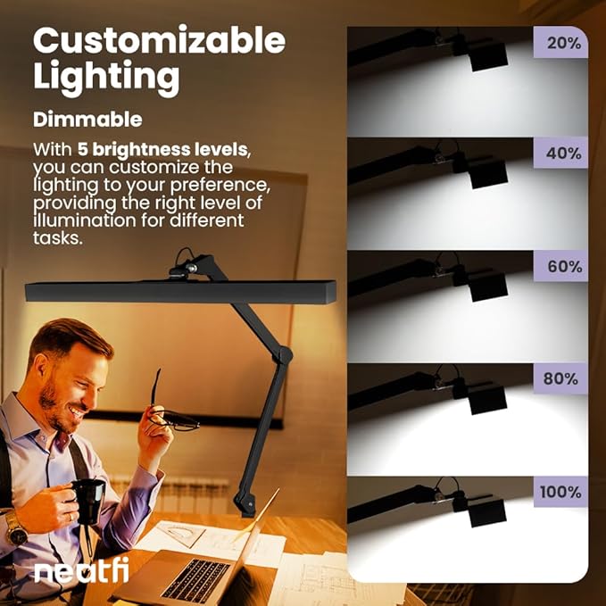 Neatfi 3, 000 Lumens Ultra LED Desk Lamp - Image 5