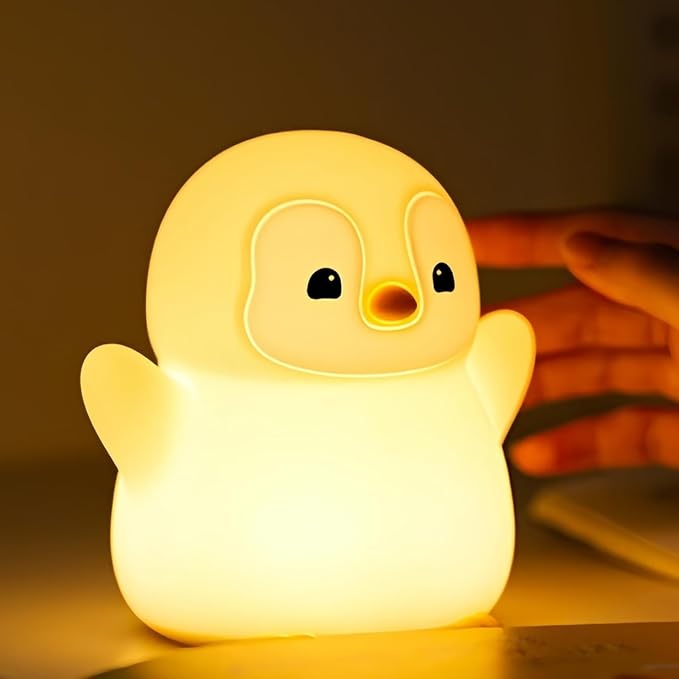 DREAMING MY DREAM Cute Penguin Night Light, LED Squishy Novelty Penguin Lamp by Unknown
