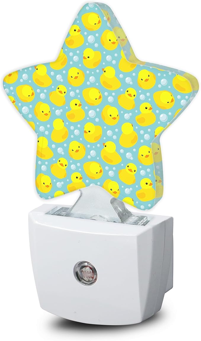Yellow Rubber Ducks Plug-in Night Light by Losthll