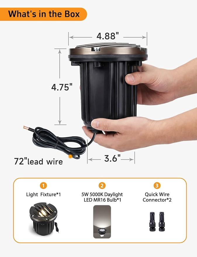 Gardenreet Low Voltage Landscape Well Lighting - Image 8