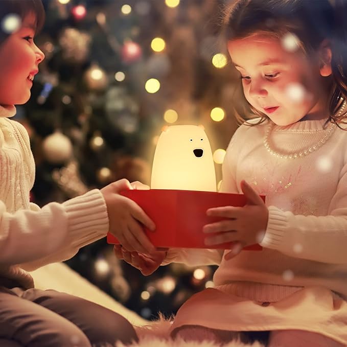 ZKLiLi Night Light for Kids, Cute Night Lamp Battery Powered Night Light for - Image 5