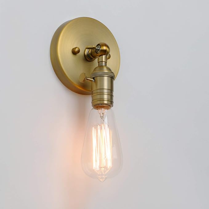 PERMO Minimalist Single Socket 1- Light Wall Sconce Lighting - Image 7