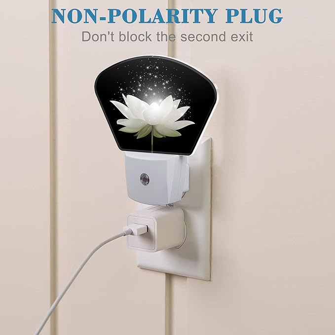 Magic White Lotus Flower Night Light - Image 3