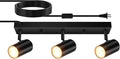 3 Light Track Lighting Kit, Industrial LED Wall Light by HOME