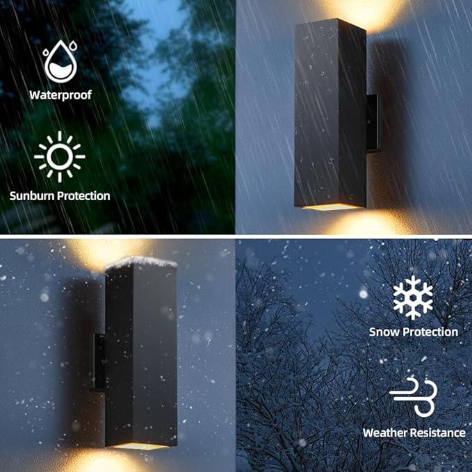 SHIMR Smart Outdoor Lights, RGBCW Color Changing Outdoor Lights, Modern - Image 5