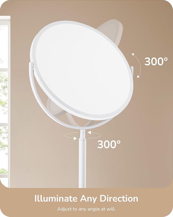 EDISHINE 76" Tall Floor Lamp, 28W 2500LM Bright LED Lights - Image 2