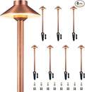 Gardenreet Brass Low Voltage Copper Garden Lights, Outdoor Pathway Light by Gardenreet