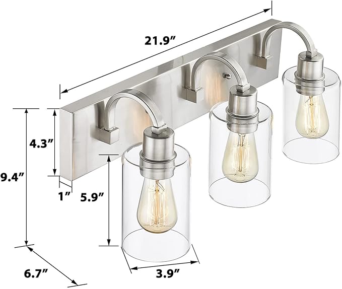 Emliviar 3-Light Vanity Light Fixture - Image 6