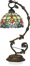 Stained Glass Lamp, Vintage Table Lamp, Living Room, Study（Baroque） by TFNALNB