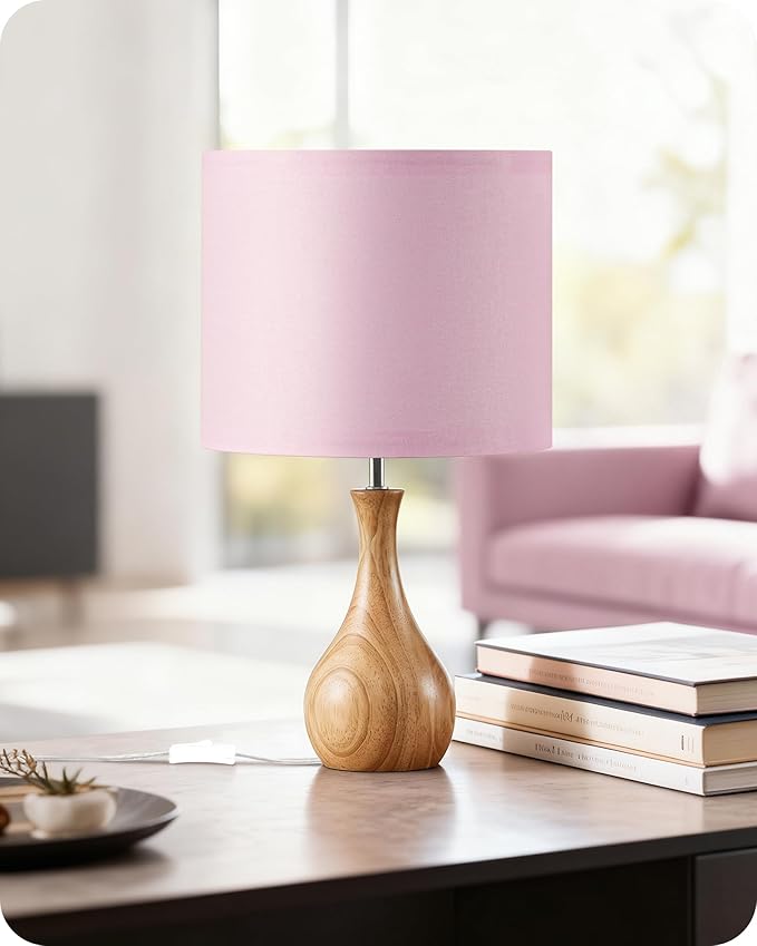 Small Table Lamp, 14.2" Cute Little Desk Lamp - Image 6
