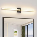Modern Black Vanity Light Bar 40 Inch, 30W 5CCT Dimmable Bathroom Light by BRKNIT
