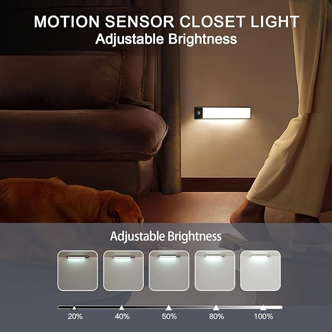 Under Cabinet Lighting, 2500mAh Motion Sensor Light Indoor, 160lm - Image 8