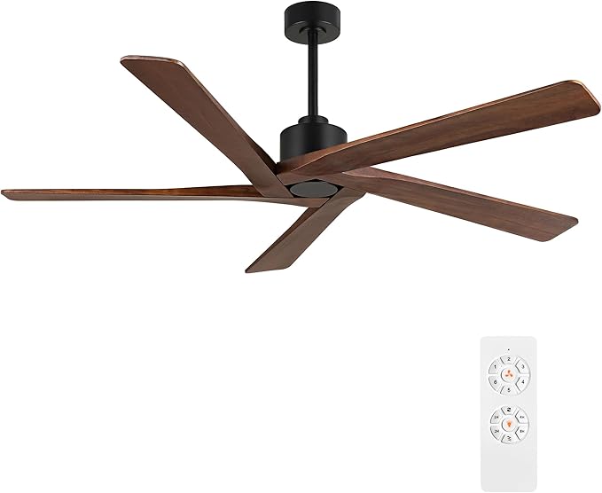 WINGBO 72" DC Ceiling Fan No Light by HomePage