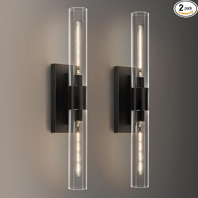 24.8" L Wall Sconces Set of 2 by SHEKAITAOElevateYourSpace