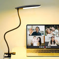 Clip on Lamp USB Reading Light 3 Color Modes 3000-6000K and 10 Brightness 8W 40 by LiFMIRA