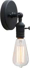 PERMO Minimalist Single Sconces Socket 1- Light Wall Sconce Lighting by PERMO