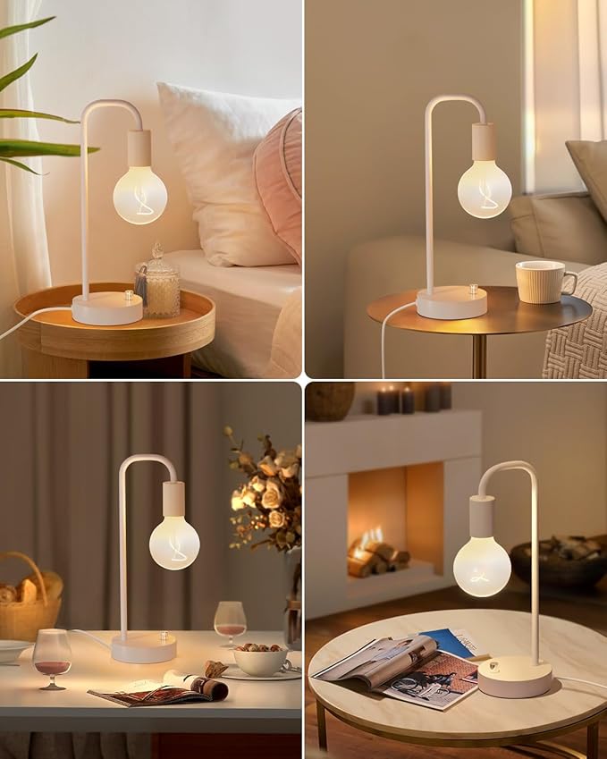 ONEWISH Industrial Small Table Lamp - Image 5