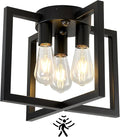 ZGLAOJT Motion Sensor Ceiling Light Fixture 3-Lights Semi Flush Mount Ceiling by ZGLAOJT