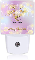 Cute Merry Christmas Deer Night Light by Uiaoiais