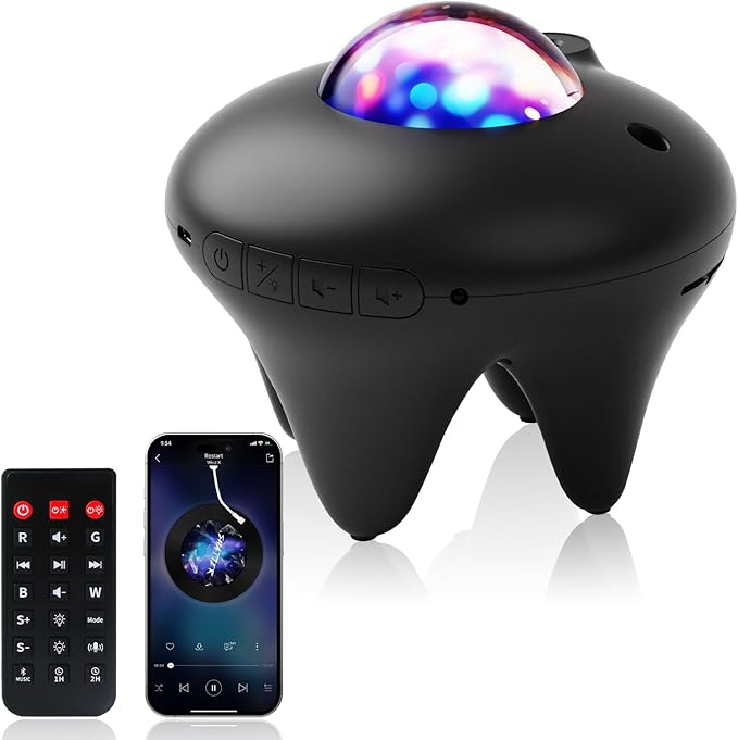 Galaxy Moon Projector, Star Night Light Projector by Ingleby