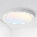 ASD LED 18" Round Flush Mount Ceiling Light Fixture, Low Profile Surface by ASDLightingCorporation