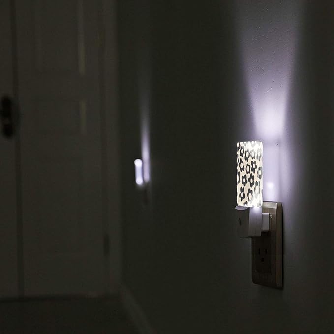 Led Night Light, Groovy Flowers Decorative Plug in Nightlights, - Image 6