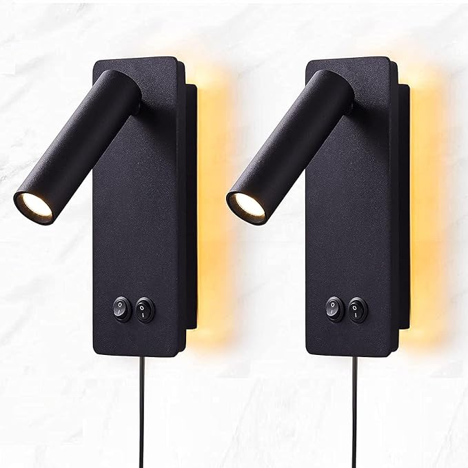 LED wall lamp and reading light two-in-one multifunctional wall sconces. LED - Image 9